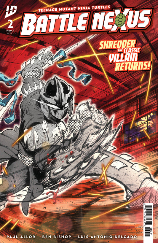 TEENAGE MUTANT NINJA TURTLES: BATTLE NEXUS #2 VARIANT B (ORTIZ)