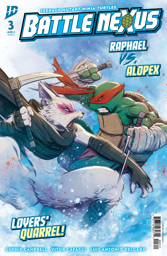 TEENAGE MUTANT NINJA TURTLES: BATTLE NEXUS #3 COVER A (CAFAGGI)