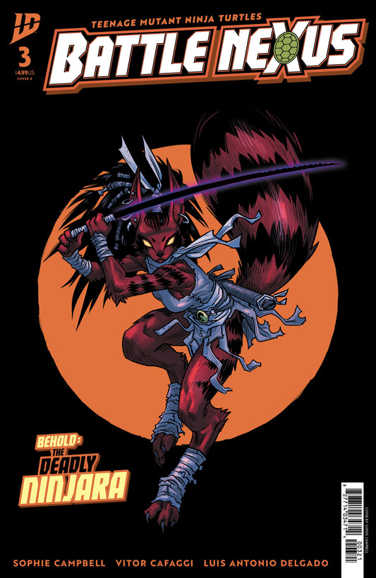 TEENAGE MUTANT NINJA TURTLES: BATTLE NEXUS #3 VARIANT B (CAMPBELL)