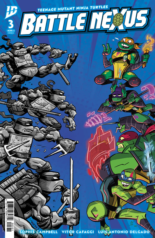 TEENAGE MUTANT NINJA TURTLES: BATTLE NEXUS #3 VARIANT C (LAWSON & SURIANO)