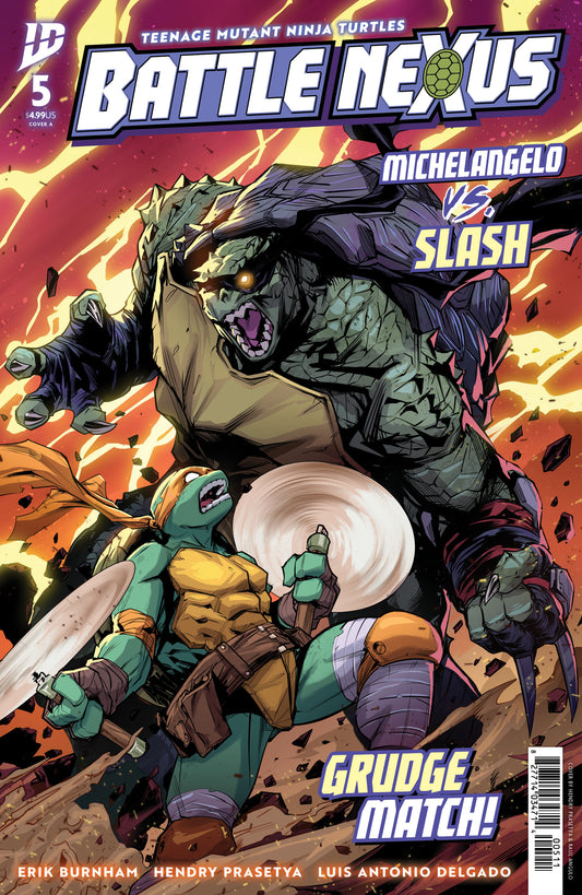 TEENAGE MUTANT NINJA TURTLES: BATTLE NEXUS #5 COVER A (PRASETYA)