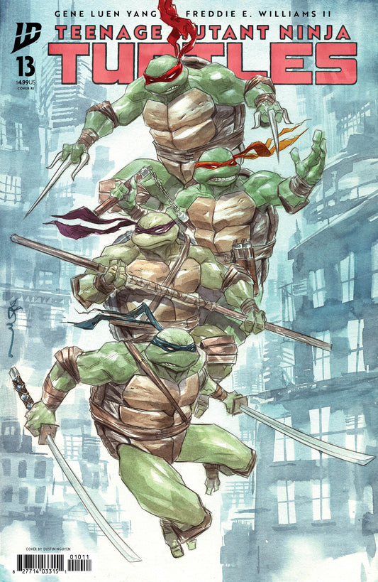 TEENAGE MUTANT NINJA TURTLES #13 VARIANT RI (100) (NGUYEN)