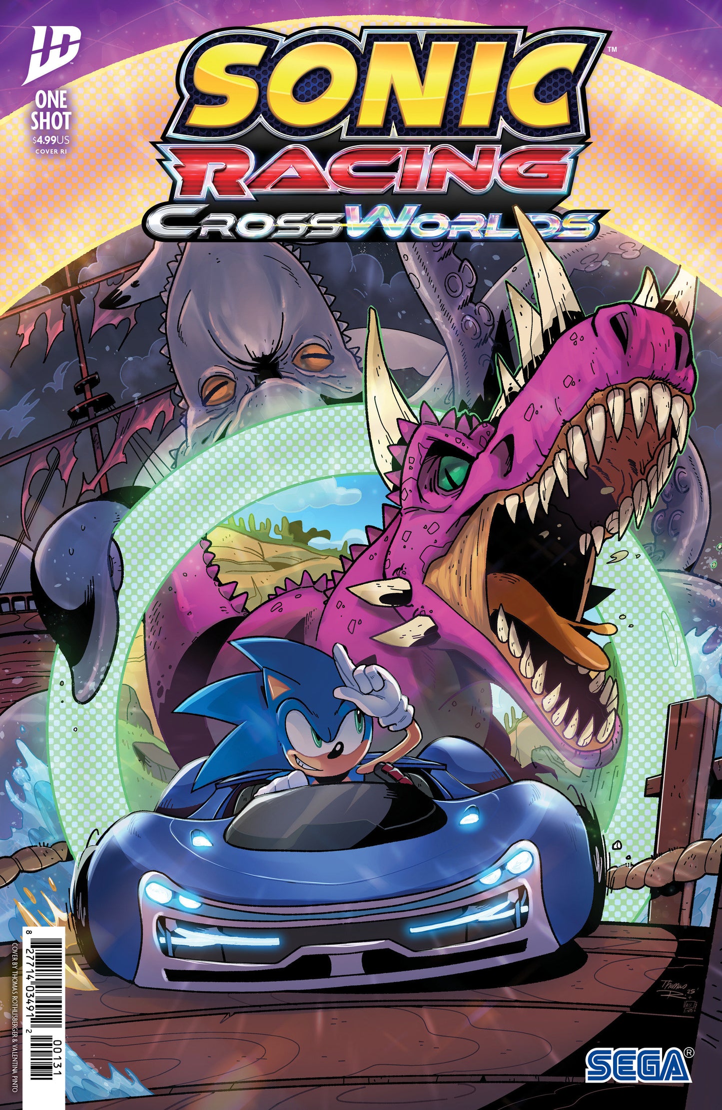 SONIC THE HEDGEHOG: SONIC RACING CROSSWORLDS VARIANT RI (10) (ROTHLISBERGER)
