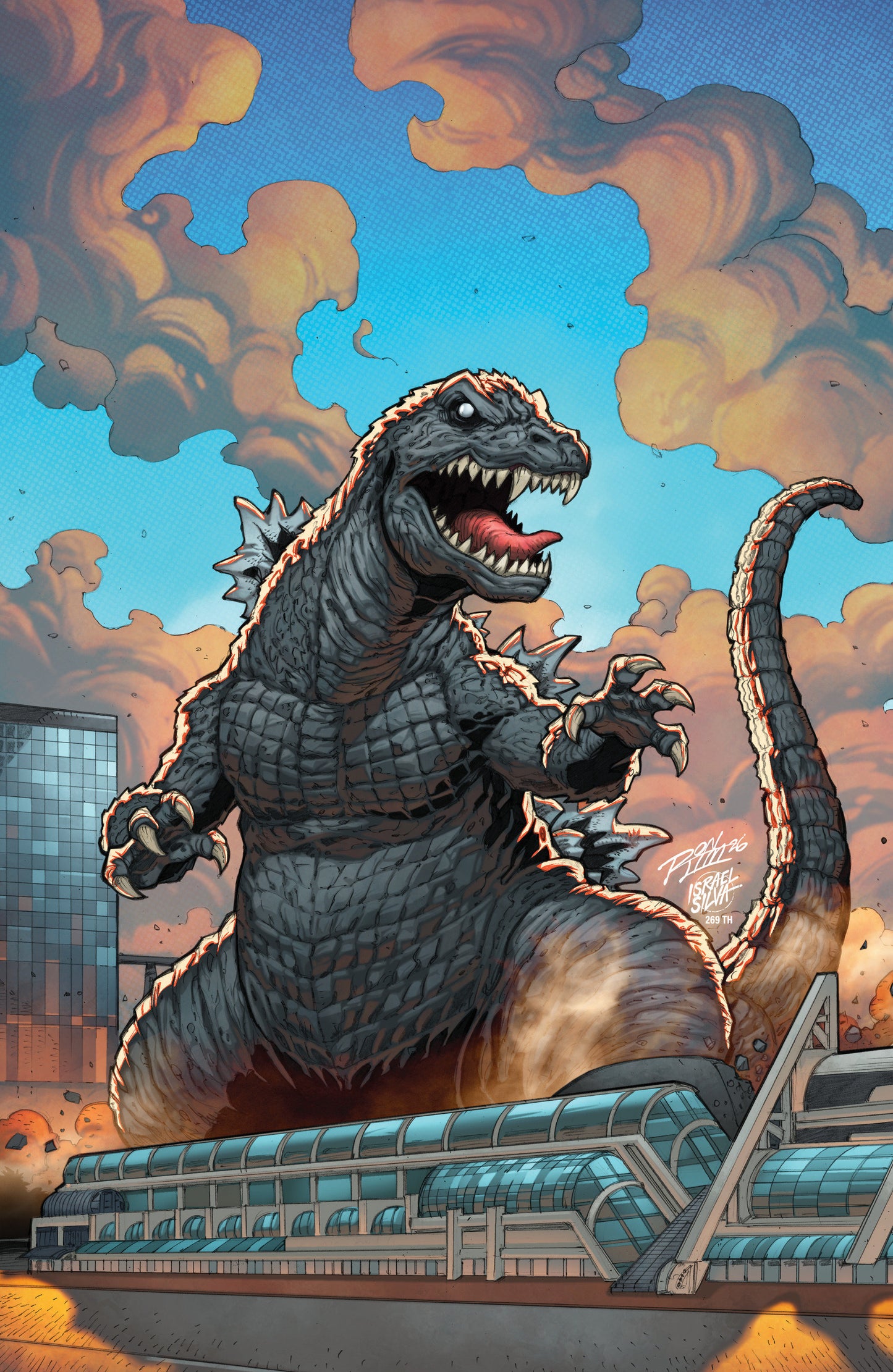 GODZILLA VS. AMERICA: SAN DIEGO VARIANT RI (10) (LIM FULL ART)