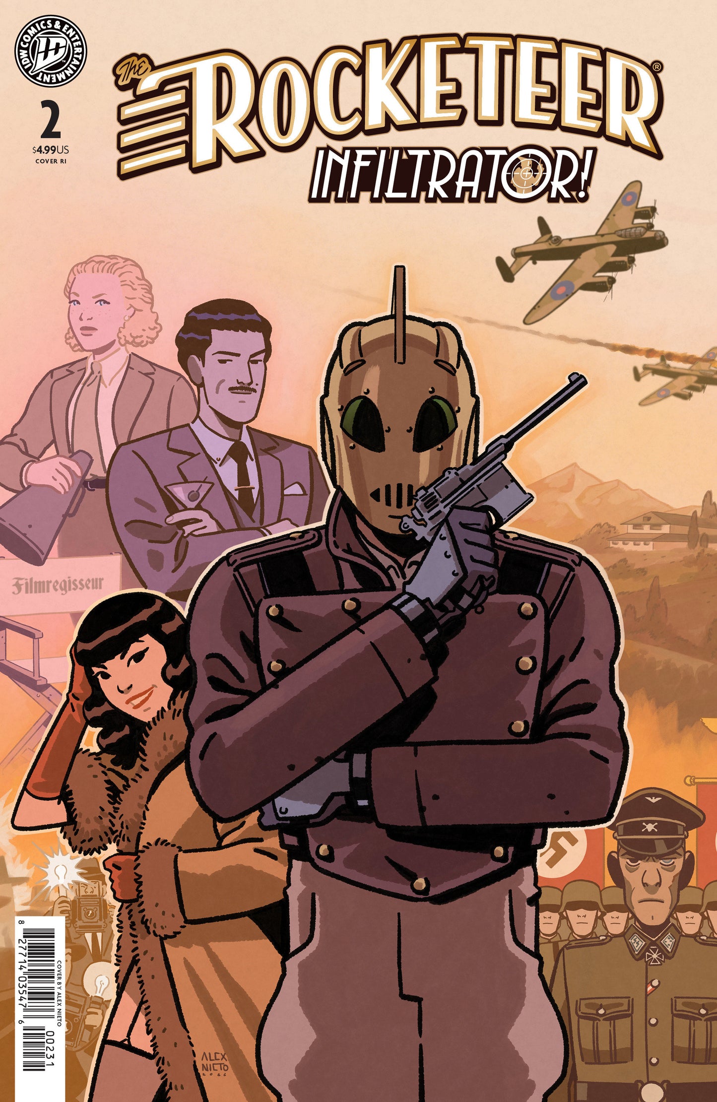 THE ROCKETEER: INFILTRATOR! #2 VARIANT RI (10) (NIETO)