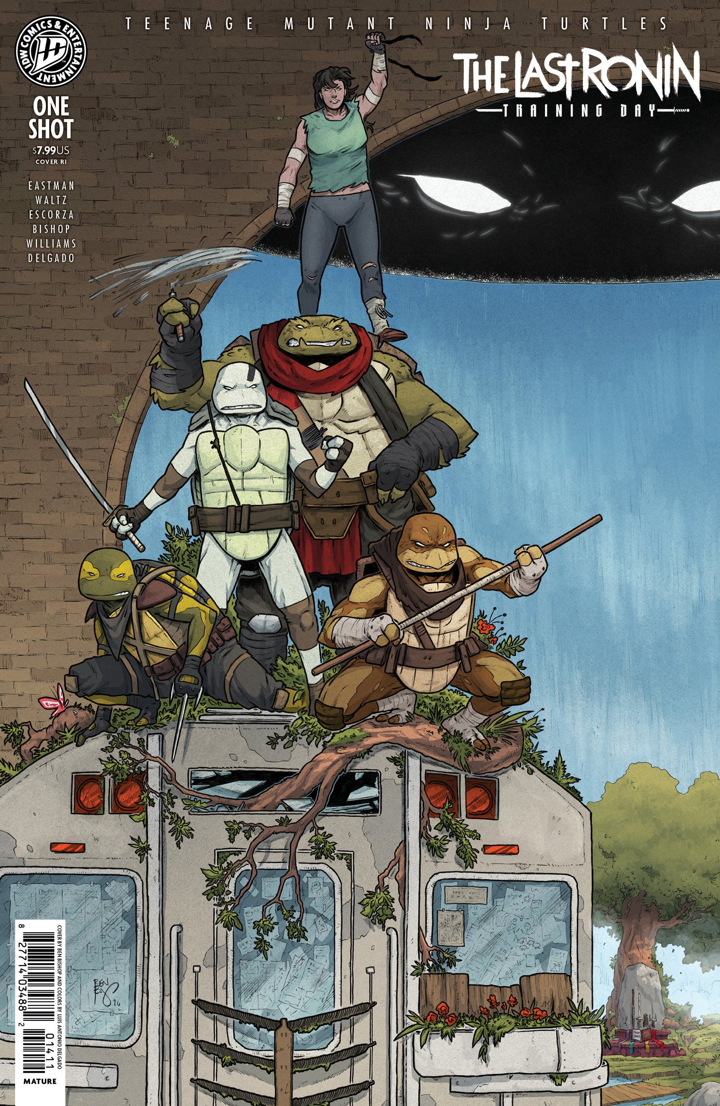 TEENAGE MUTANT NINJA TURTLES: THE LAST RONIN--TRAINING DAY VARIANT RI (15) (BISHOP)