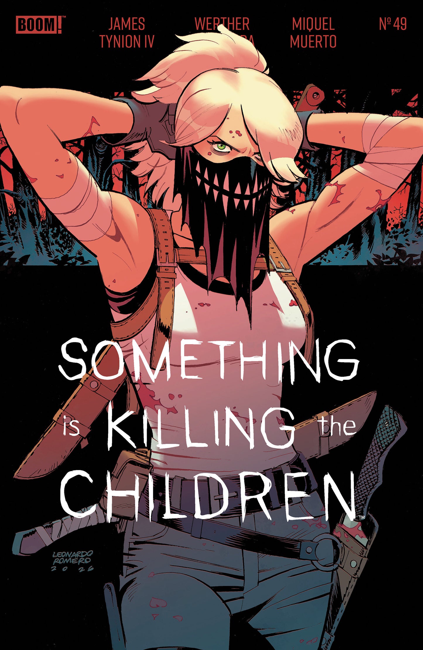 SOMETHING IS KILLING THE CHILDREN #49 J FOC REVEAL (DRESSED, ROMERO)