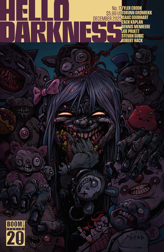 HELLO DARKNESS #17 D BOOM 20TH ANNIVERSARY VARIANT (DRESSED, DIALYNAS)