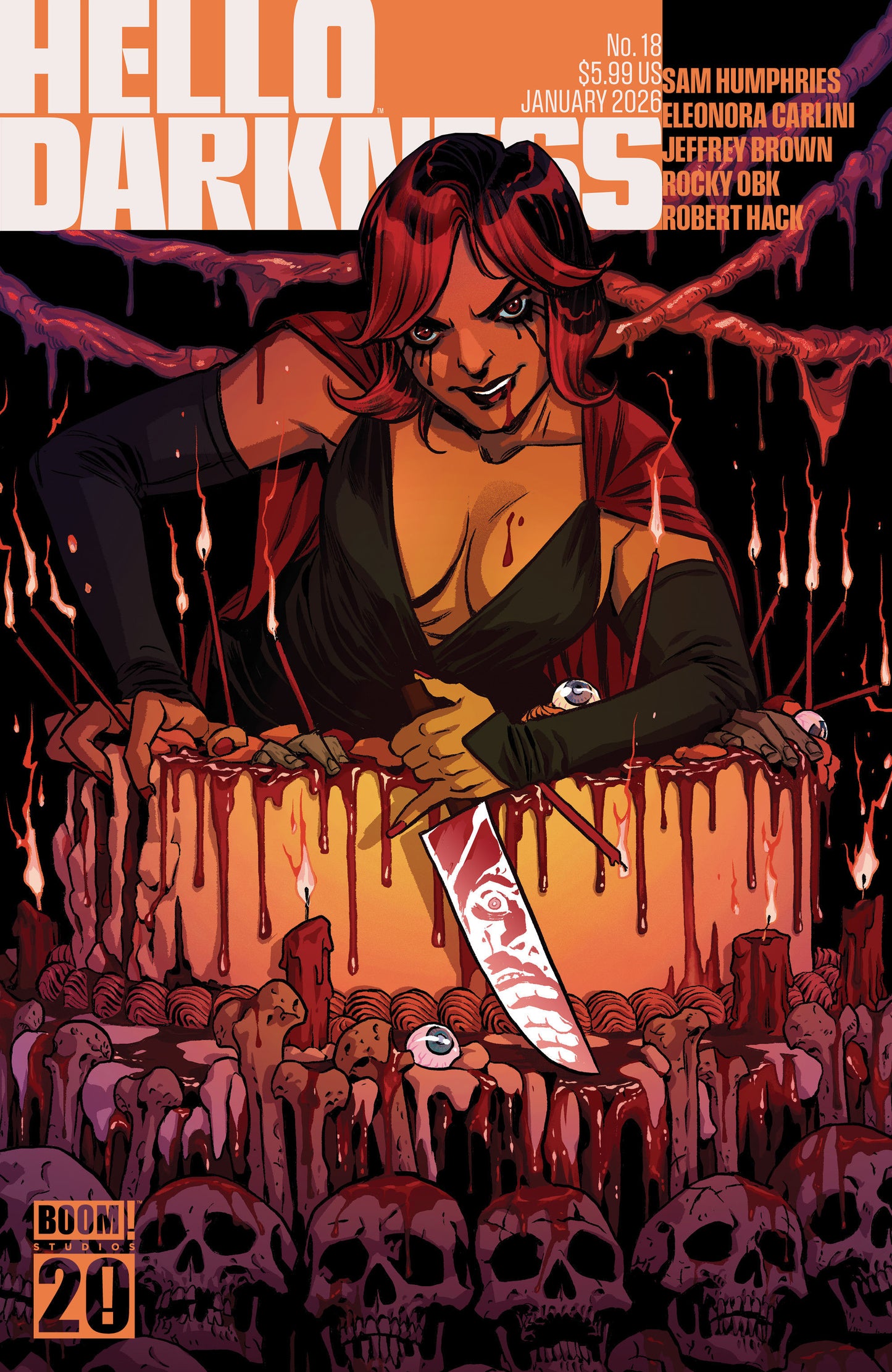 HELLO DARKNESS #18 D BOOM! 20TH ANNIVERSARY VARIANT (DRESSED, CLOONAN)