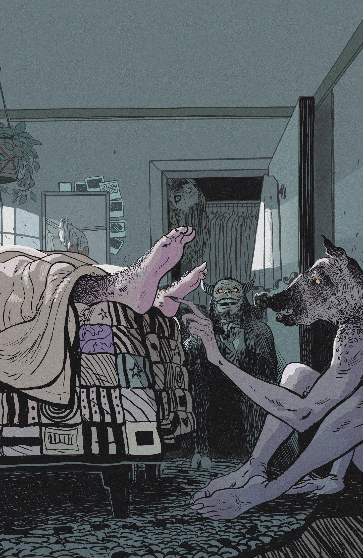 HELLO DARKNESS #20 C VARIANT (FULL ART, SNOOK)