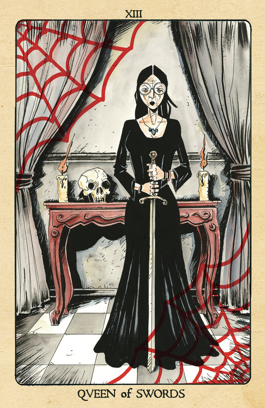 MINOR ARCANA #13 C 1:10 INCV TAROT CARD VARIANT (FULL ART, LEMIRE)