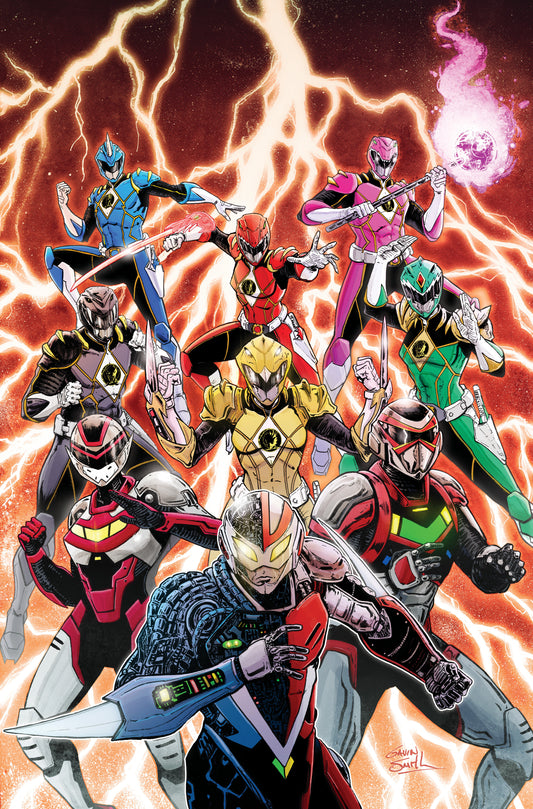 POWER RANGERS PRIME #12 E 1:15 INCV (FULL ART, SMITH)