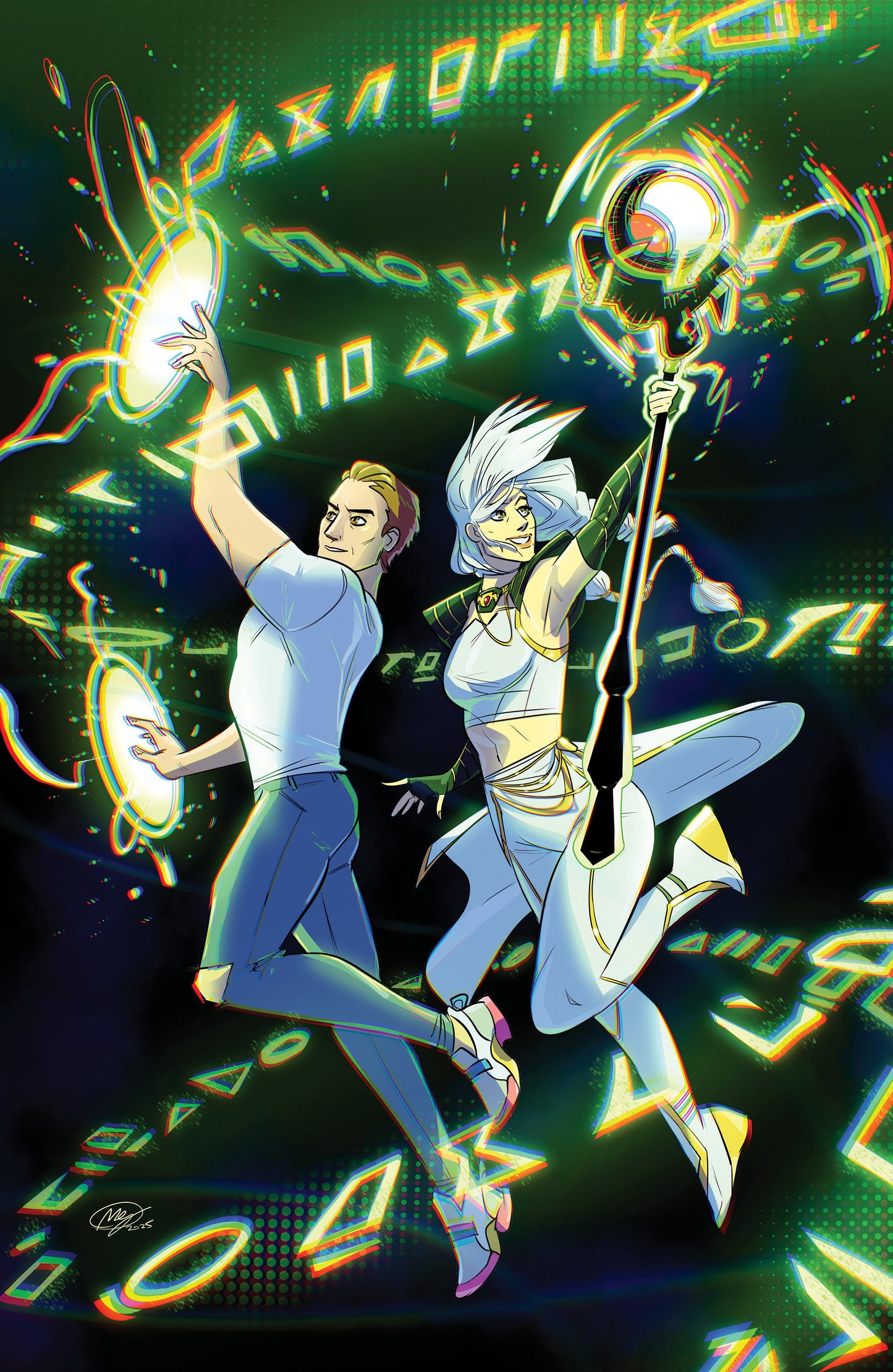 POWER RANGERS PRIME #14 D 1:10 INCV (FULL ART, HUANG)