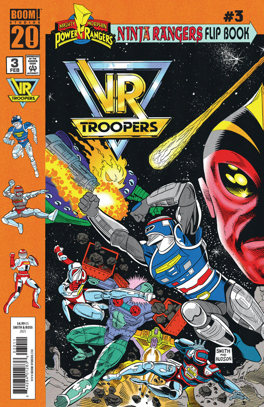 VR TROOPERS/POWER RANGERS FLIPBOOK FACSIMILE EDITION #3 A MAIN (DRESSED, TBD)