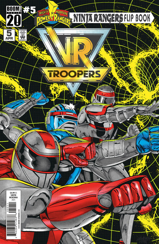 VR TROOPERS/POWER RANGERS FLIPBOOK FACSIMILE EDITION #5 A MAIN (DRESSED, SMITH & MCKENNA)