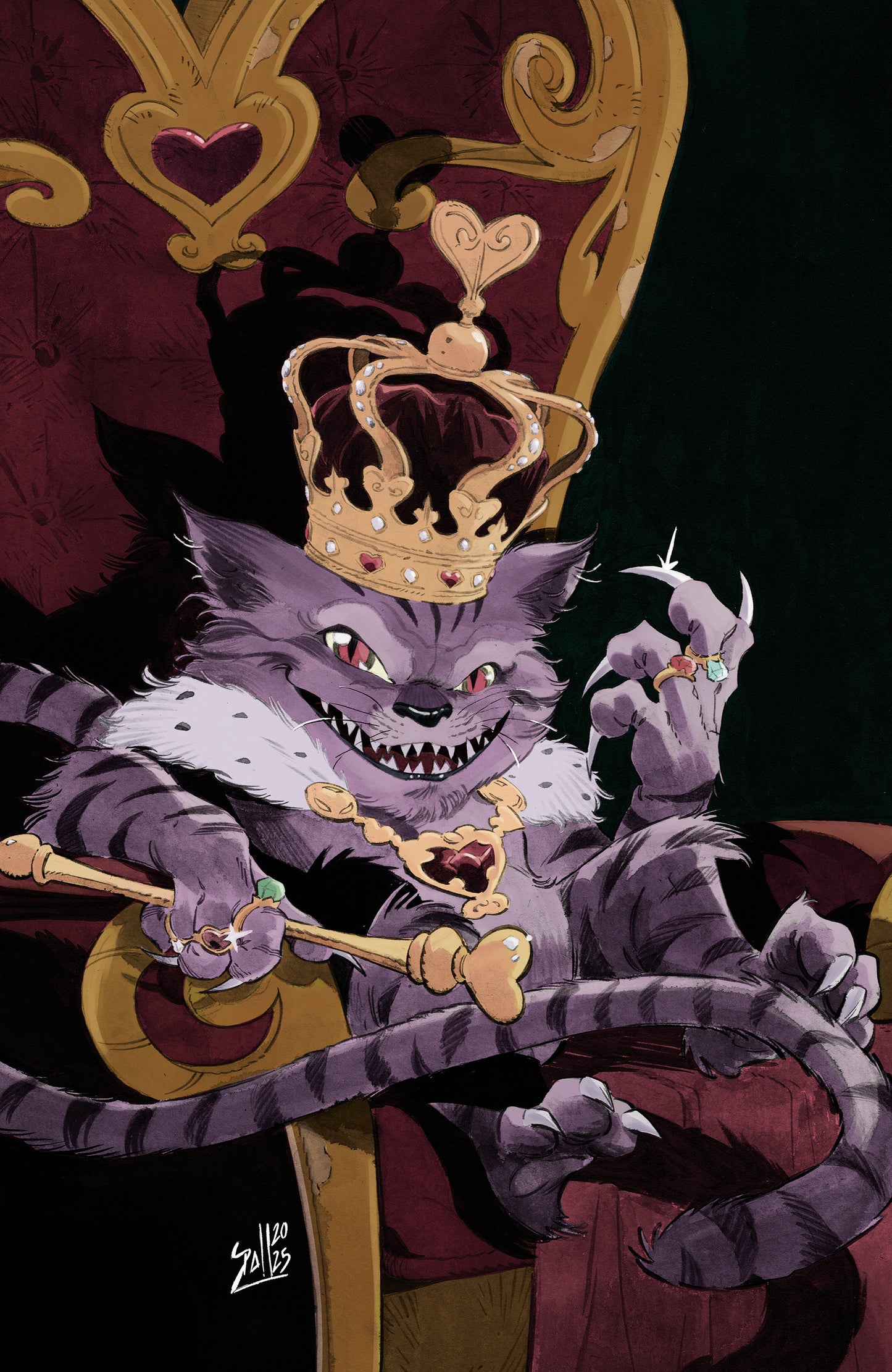 ALICE FOREVER AFTER #4 C 1:10 INCV (FULL ART, SPALLETTA)