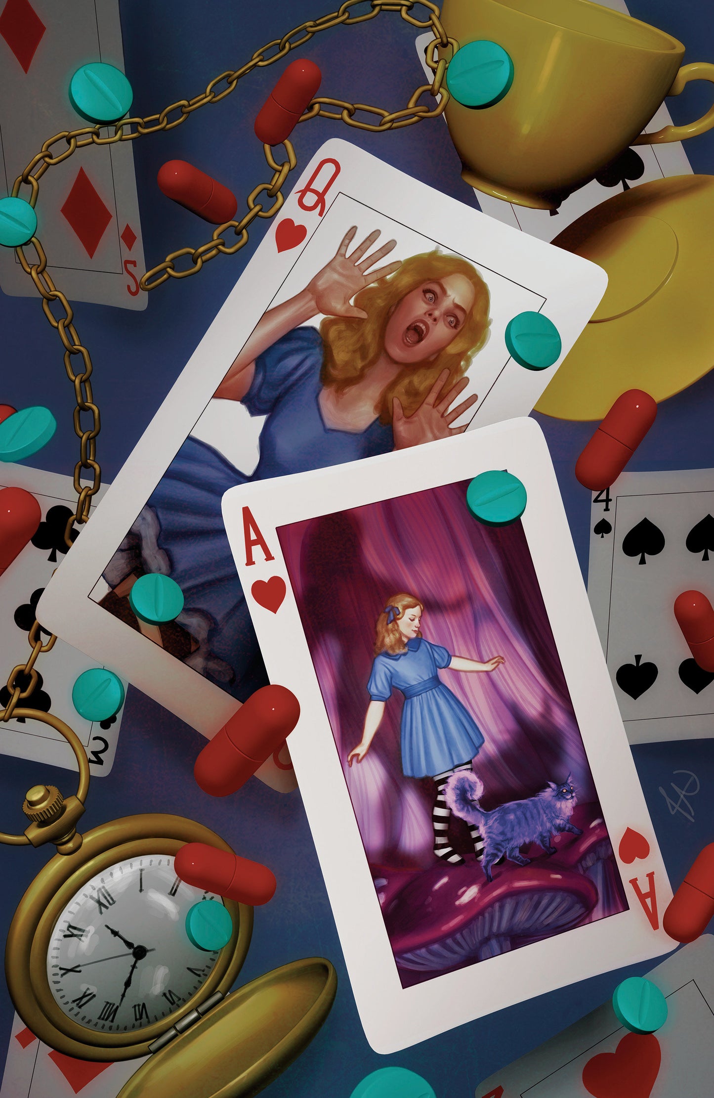ALICE FOREVER AFTER #5 D 1:25 INCV (FULL ART, PUEBLA)