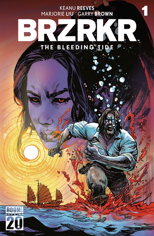 BRZRKR: THE BLEEDING TIDE #1 D VARIANT (DRESSED, FOIL, BROWN)