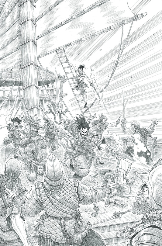 BRZRKR: THE BLEEDING TIDE #1 H 1:25 INCV (FULL ART, STOKOE)