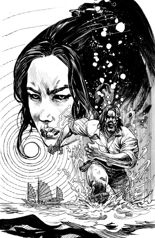BRZRKR: THE BLEEDING TIDE #1 L UNLIMITED VAR (FULL ART, BROWN)