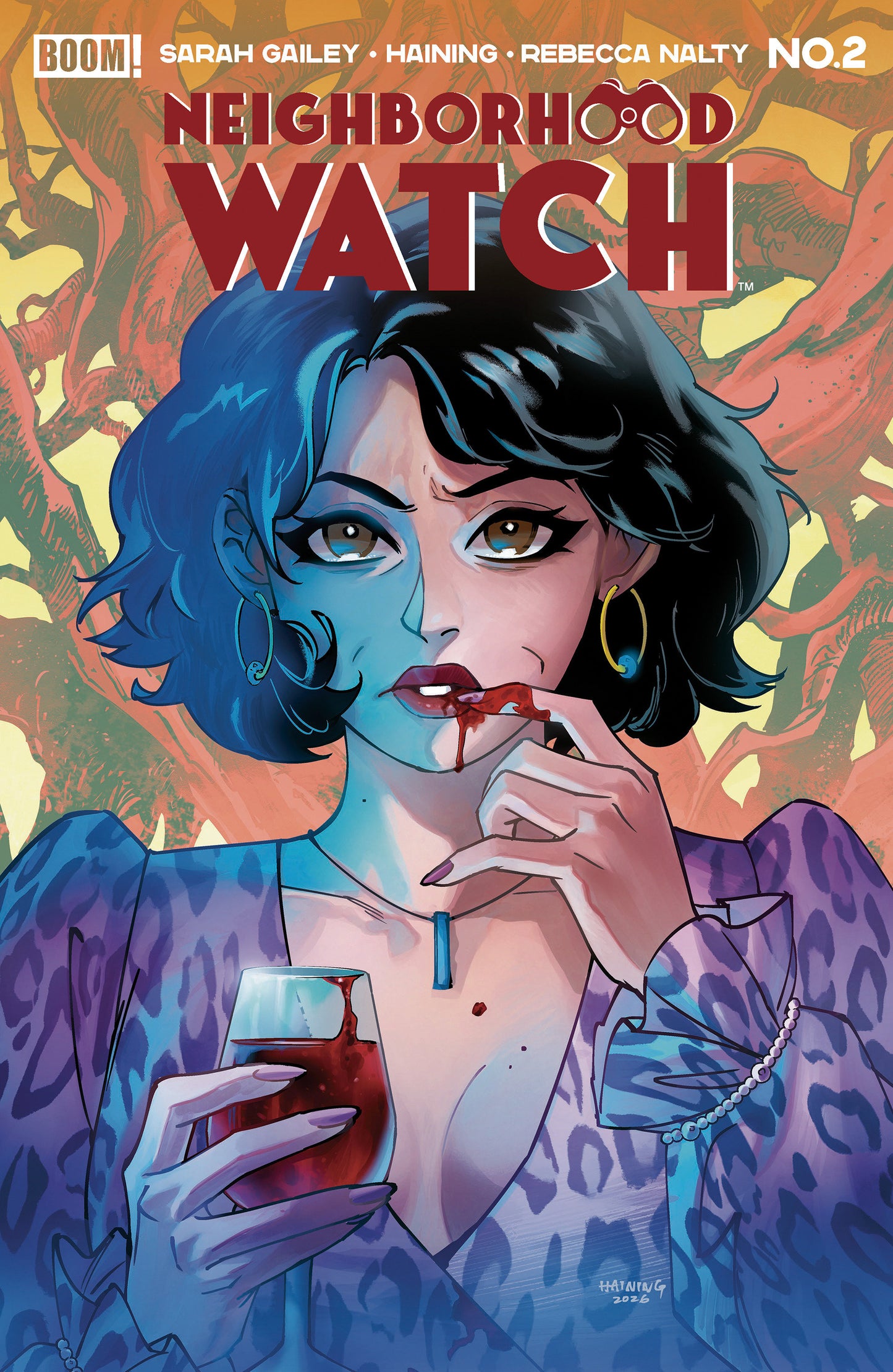 NEIGHBORHOOD WATCH #2 A MAIN (DRESSED, HAINING)