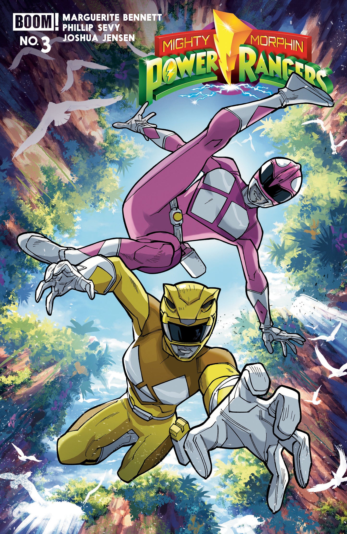 MIGHTY MORPHIN POWER RANGERS (2026) #3 A MAIN (DRESSED, BALÁM)