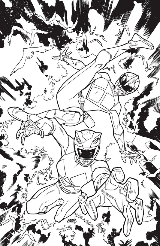 MIGHTY MORPHIN POWER RANGERS (2026) #3 H 1:25 INCV VARIANT (FULL ART, BALÁM)