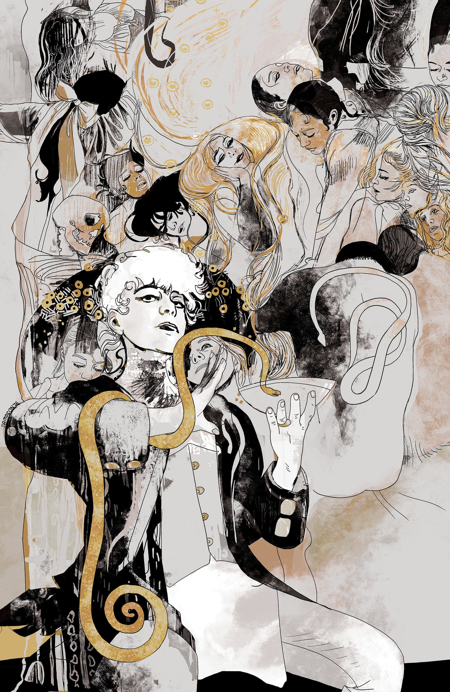 GASTRONOMIQUE #1 E 1:10 INCV (FULL ART, SAMPSON)