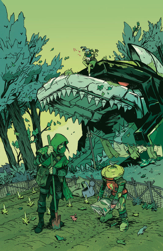 POWER RANGERS GREEN #1 I 1:25 INCV VARIANT (FULL ART, ONO)