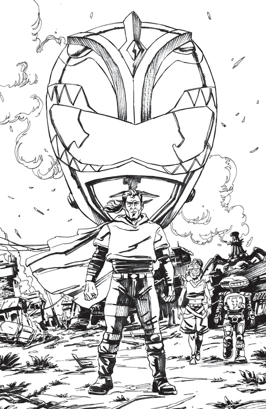 POWER RANGERS GREEN #1 N UNLIMITED VARIANT (FULL ART, VARGAS)