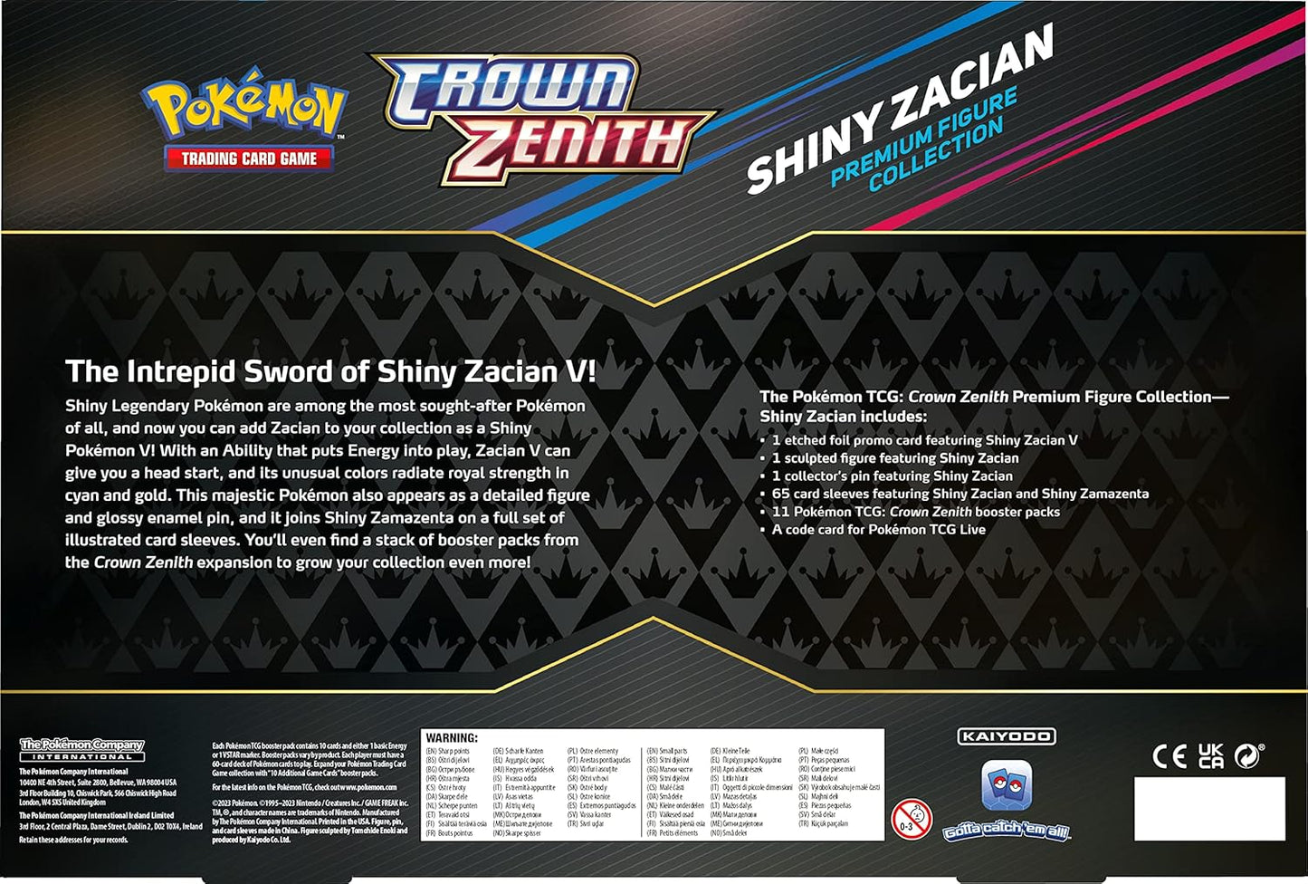 Crown Zenith Premium Figure Collection (Shiny Zacian)
