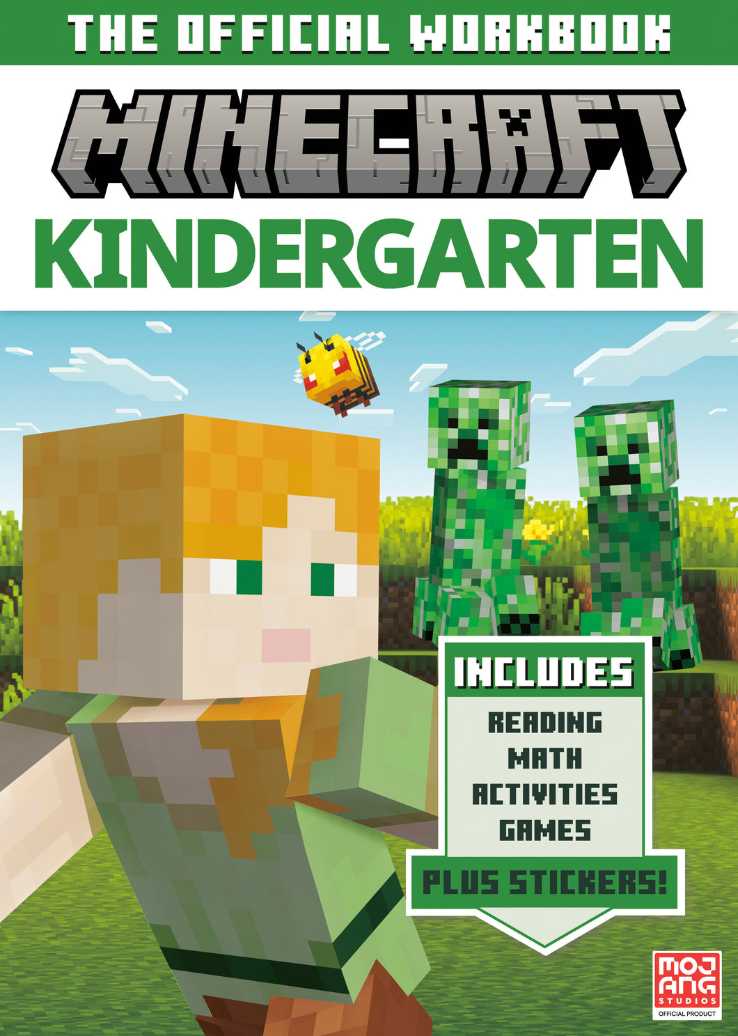 OFFICIAL MINECRAFT WORKBOOK: KINDERGARTEN