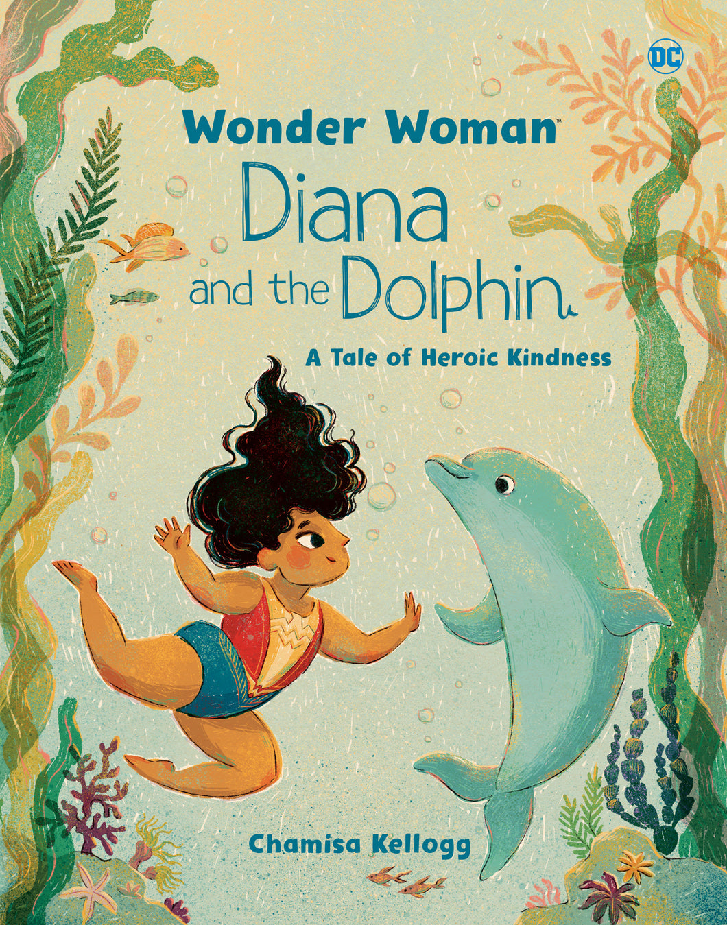 DIANA AND THE DOLPHIN (DC WONDER WOMAN)