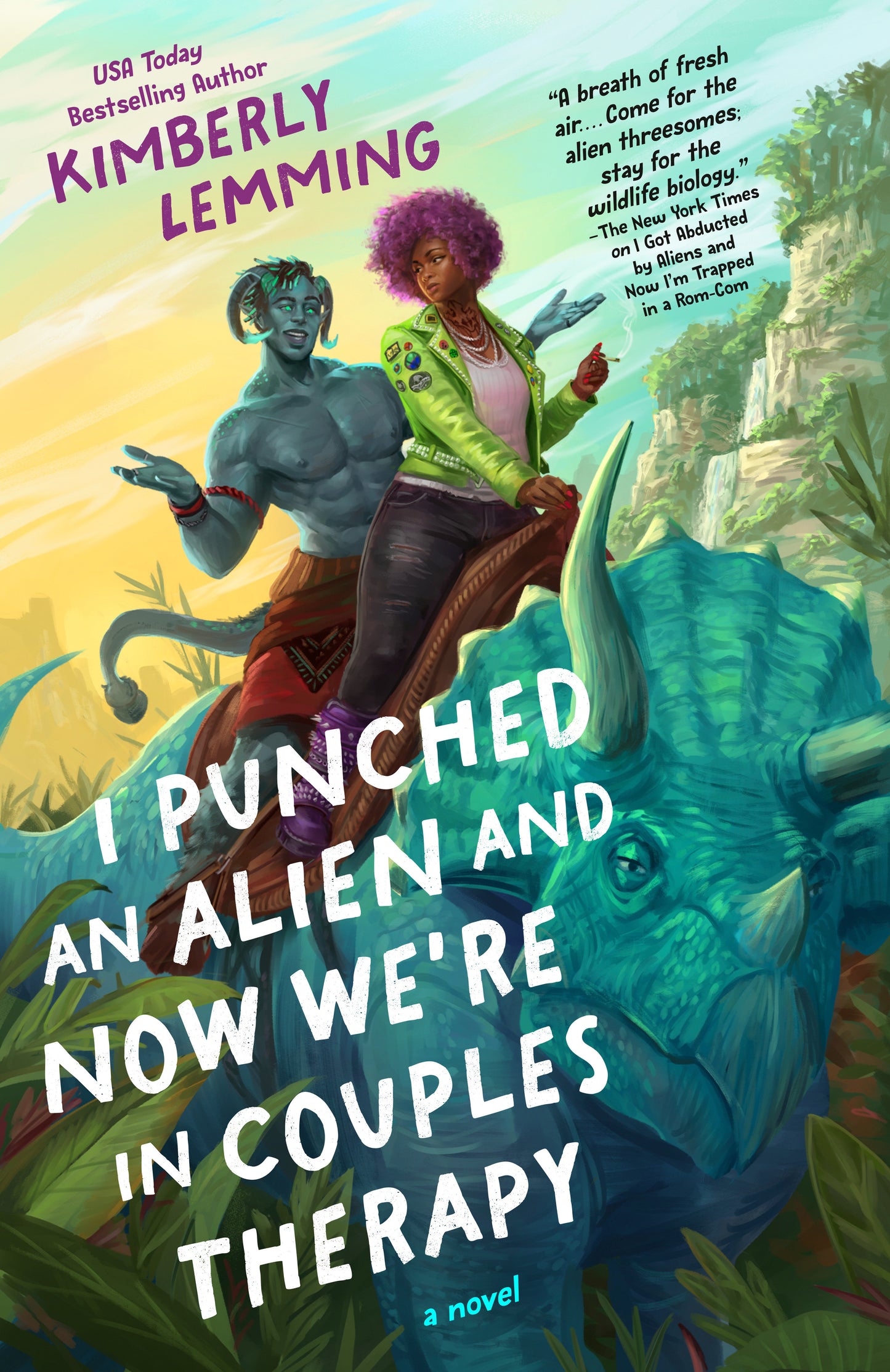 I PUNCHED AN ALIEN AND NOW WE'RE IN COUPLES THERAPY
