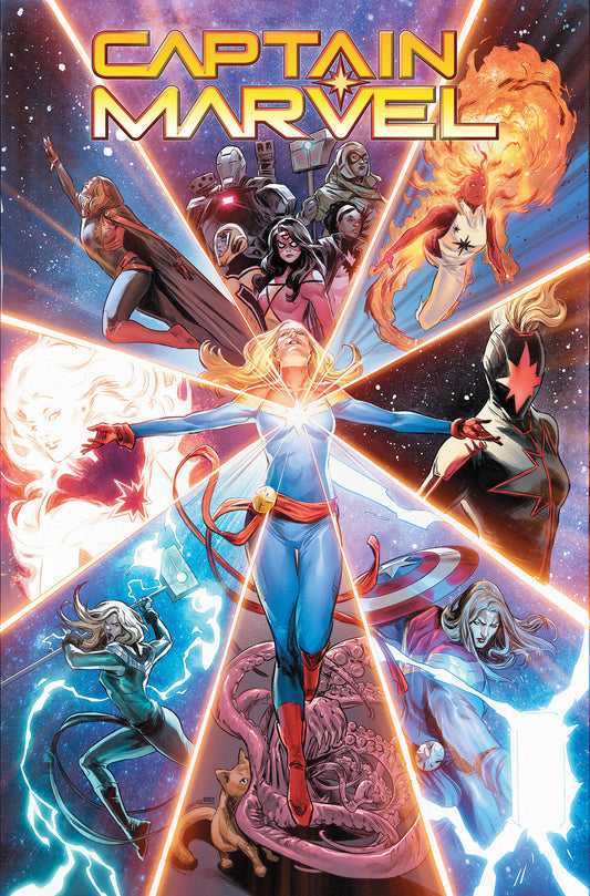 CAPTAIN MARVEL: HIGHEST, FURTHEST, FASTEST OMNIBUS CARMEN CARNERO COVER