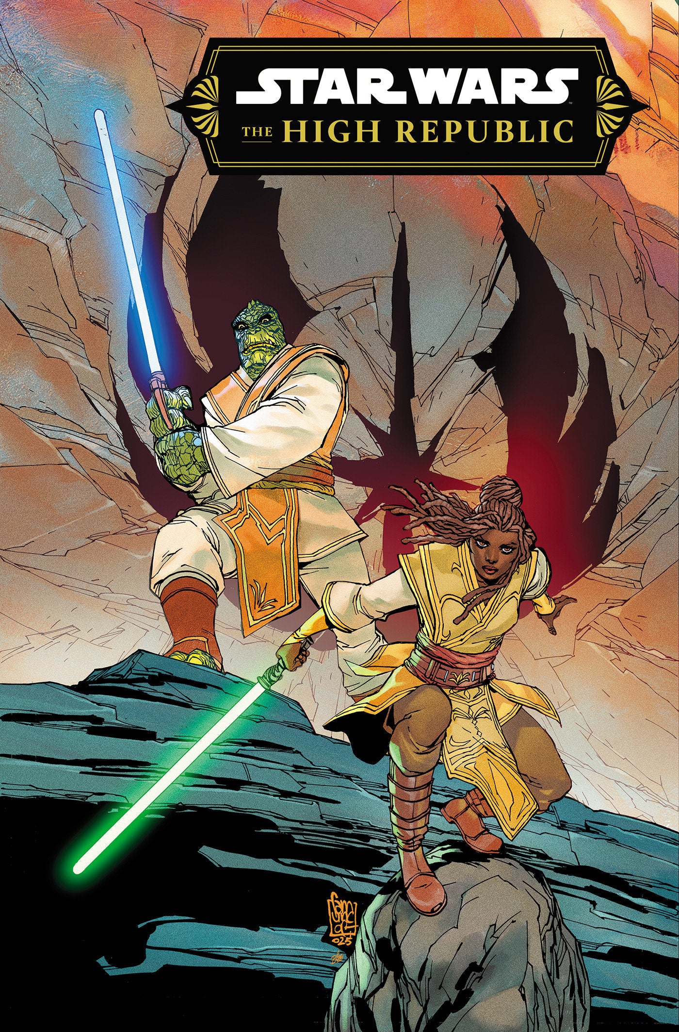 STAR WARS: THE HIGH REPUBLIC PHASE III - TRIALS OF THE JEDI OMNIBUS CAMUNCOLI COVER [DM ONLY]