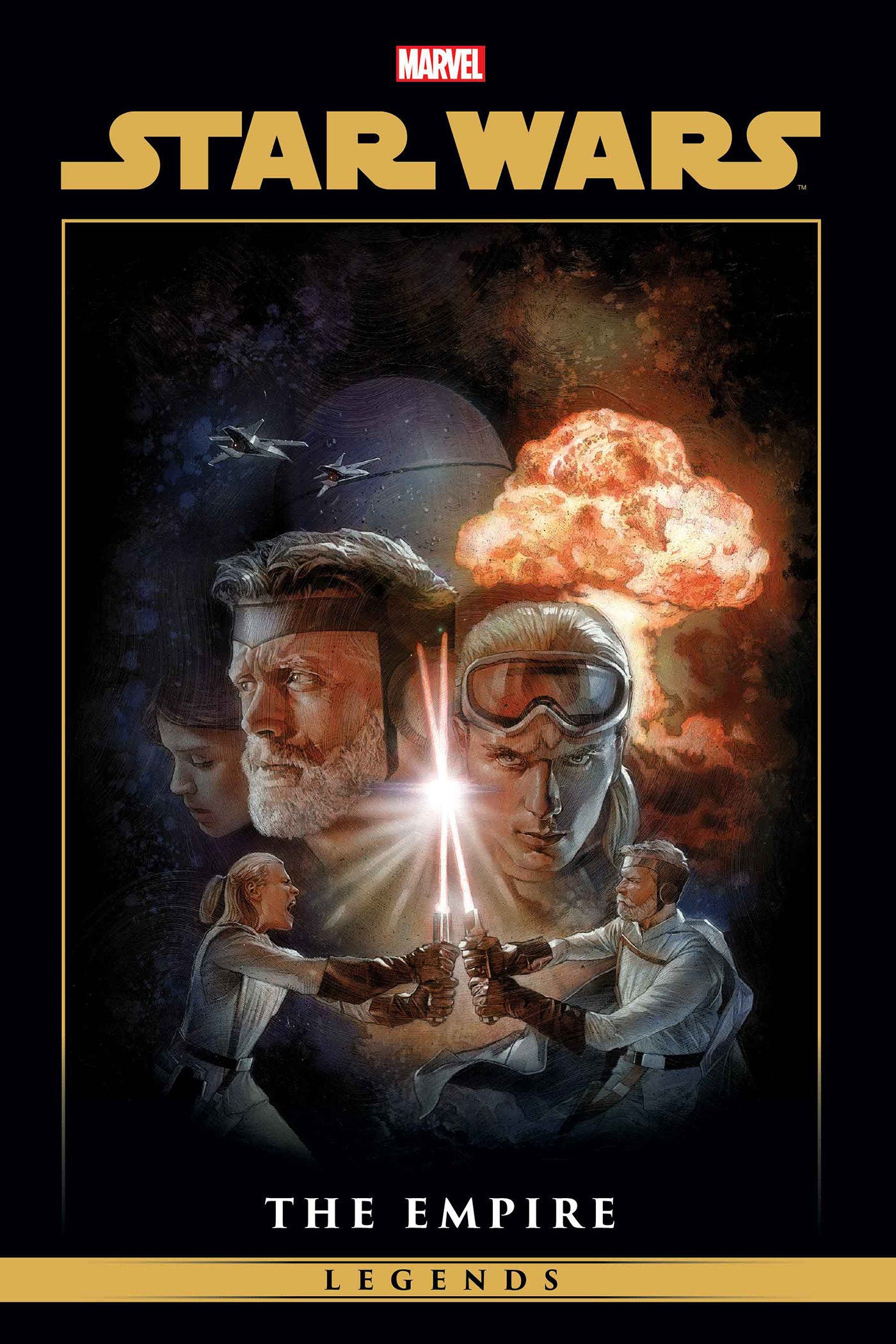 STAR WARS LEGENDS: THE EMPIRE OMNIBUS VOL. 4 NICK RUNGE COVER [DM ONLY]