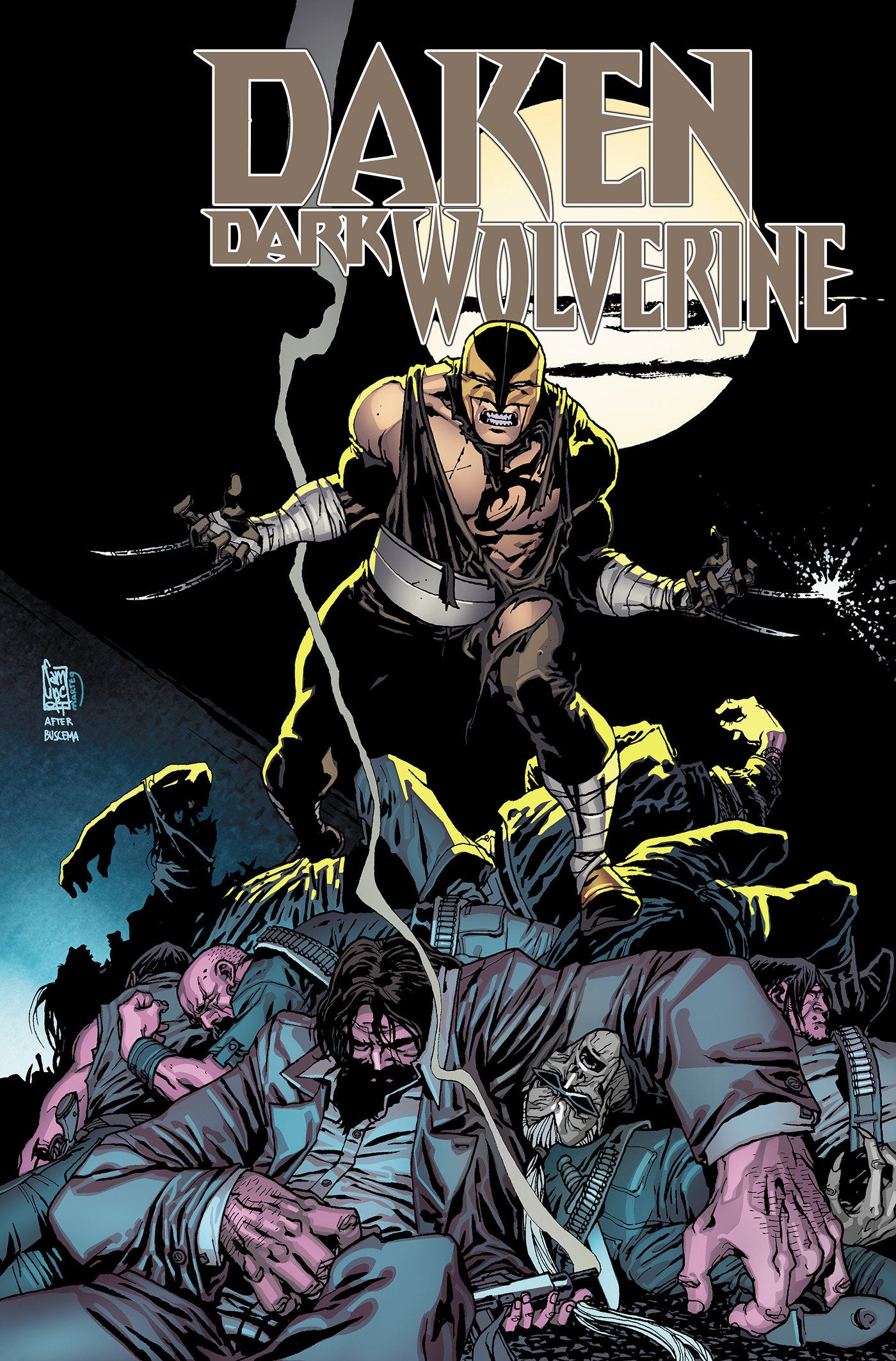 DAKEN: DARK WOLVERINE OMNIBUS GIUSEPPE CAMUNCOLI COVER [DM ONLY]