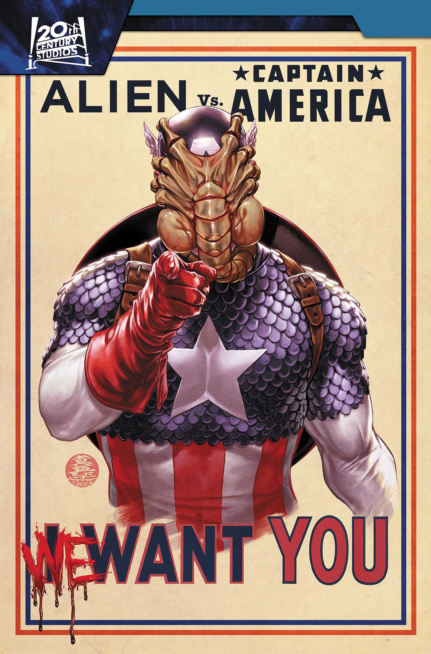 ALIEN VS. CAPTAIN AMERICA
