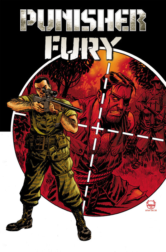 PUNISHER & FURY MAX BY GARTH ENNIS OMNIBUS DAVE JOHNSON COVER