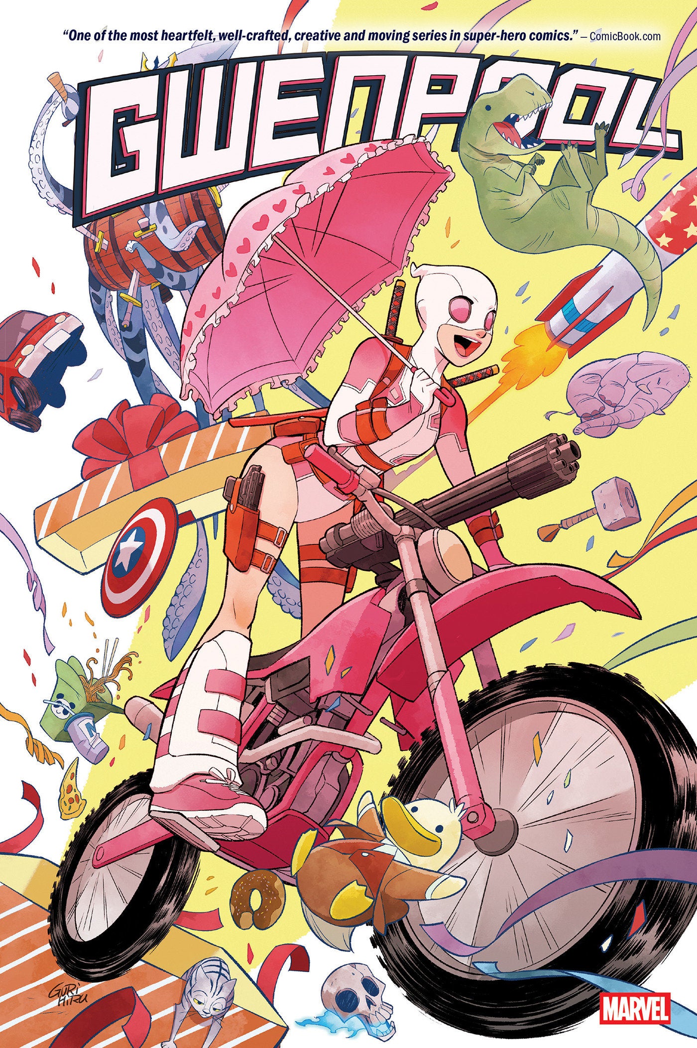 GWENPOOL OMNIBUS GURIHIRU COVER [NEW PRINTING]