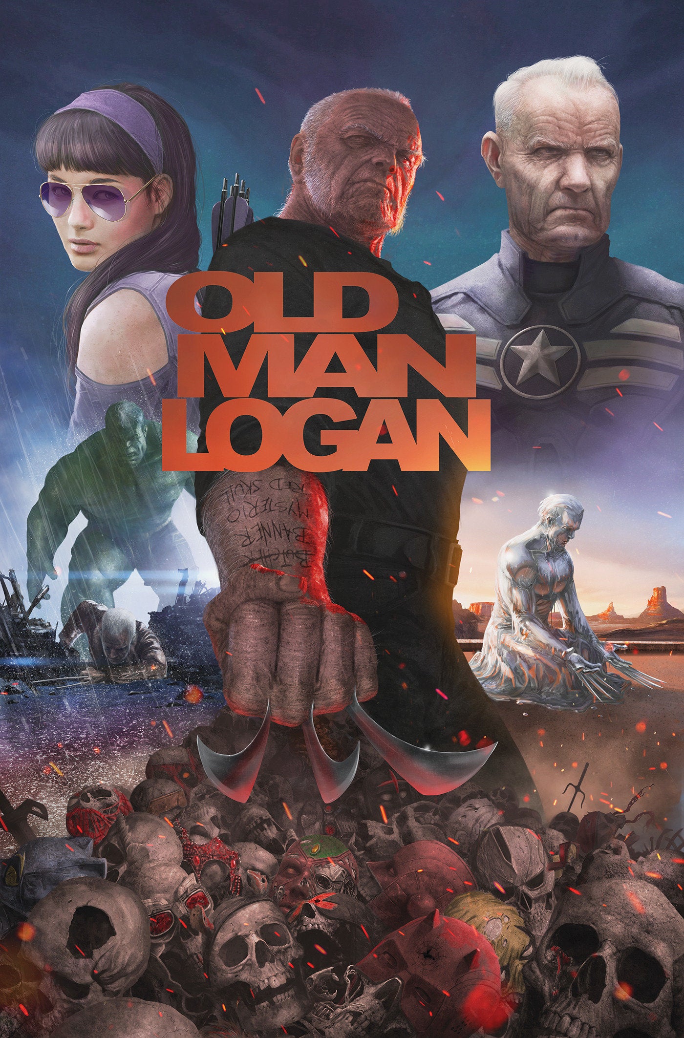 WOLVERINE: OLD MAN LOGAN OMNIBUS VOL. 1 RAHZZAH COVER [DM ONLY]