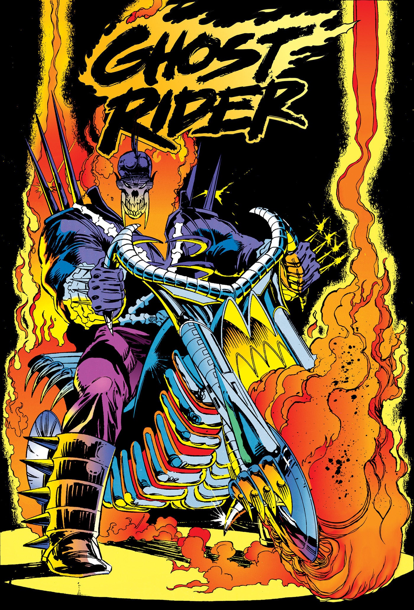 GHOST RIDER: DANNY KETCH OMNIBUS VOL. 3 RON GARNEY COVER [DM ONLY]