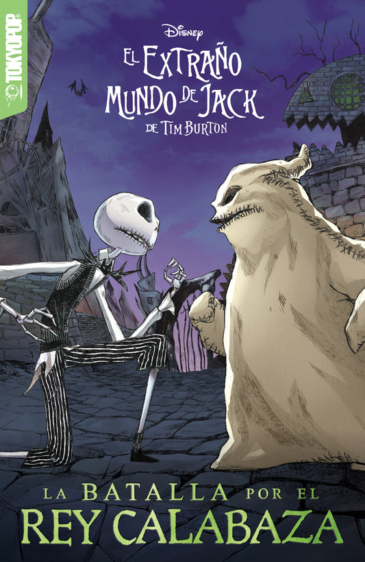 DISNEY MANGA: EL EXTRAÑO MUNDO DE JACK DE TIM BURTON - BATALLA POR EL REY CALABAZA (ESPAÑOL)