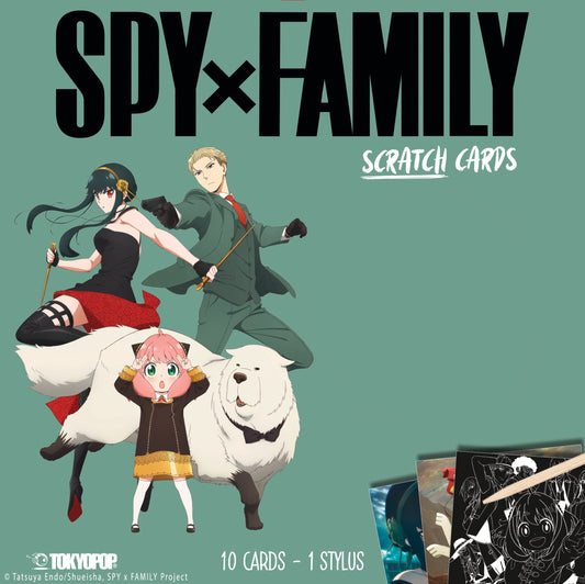 SPY X FAMILY S1 SCRATCH CARDS