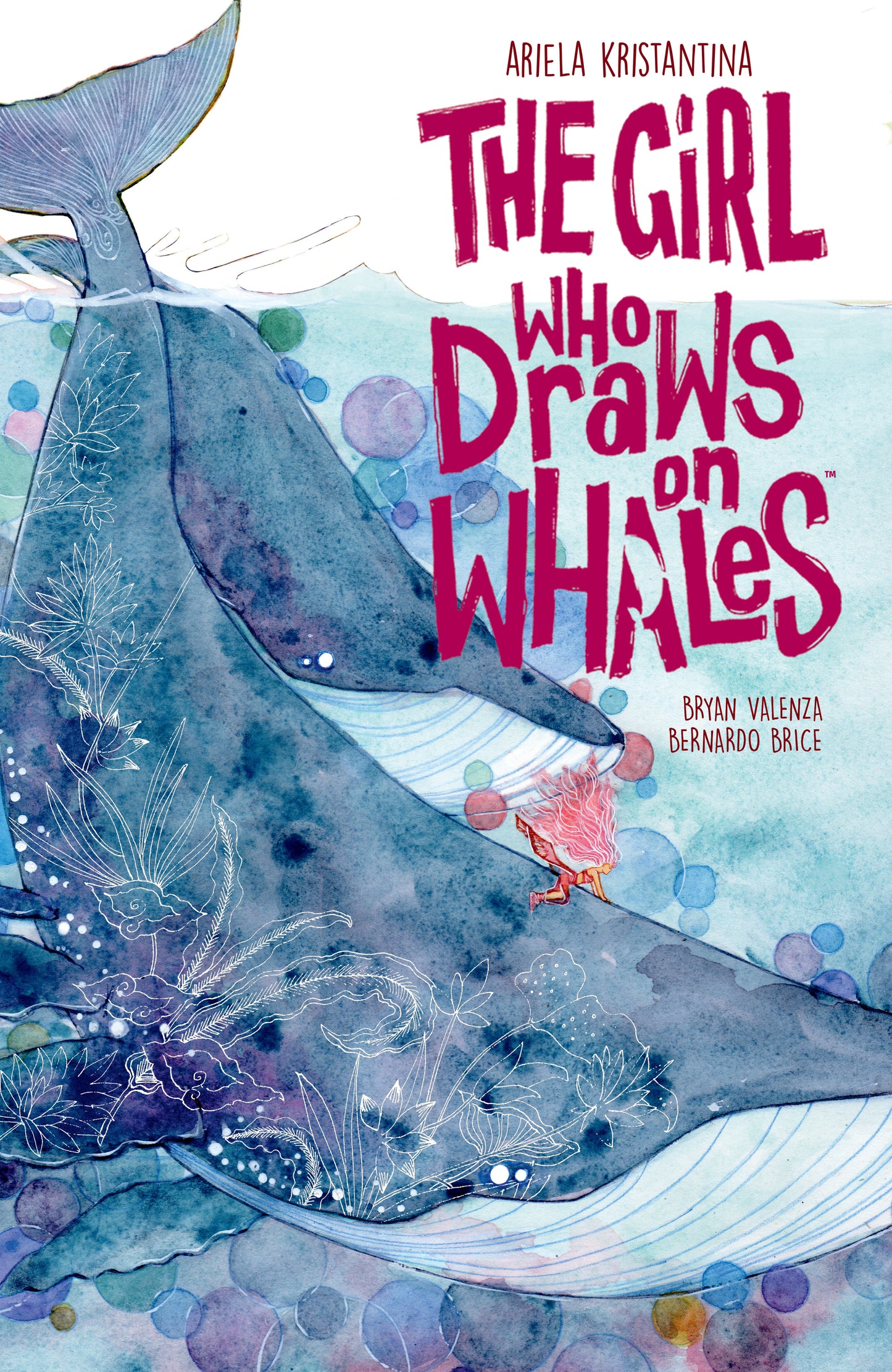THE GIRL WHO DRAWS ON WHALES