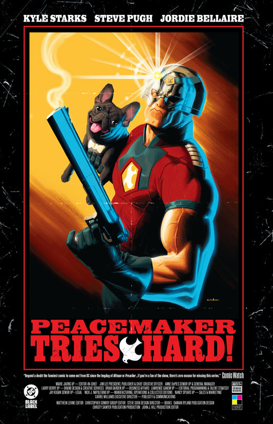 PEACEMAKER TRIES HARD!