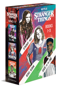 STRANGER THINGS BOXED SET, BOOKS 1-3: RUNAWAY MAX, REBEL ROBIN, AND LUCAS ON THE LINE