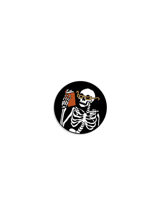 JUST ONE MORE CHAPTER ENAMEL PIN