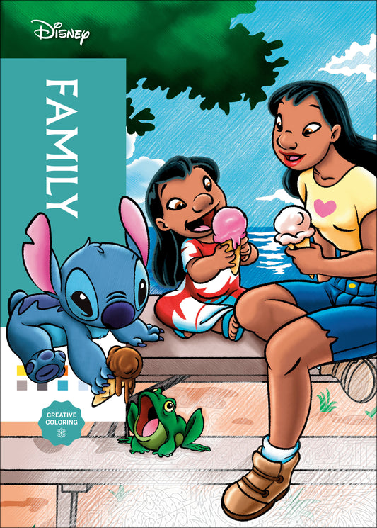 DISNEY MYSTERY COLORING: FAMILY